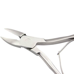 Cortador y pinza para cutículas de acero de alta calidad profesional, cuchillas afiladas de acero inoxidable, mango de diseño Redondo, pinza cortadora para cutículas - Product Image 4