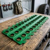 Escaleras de Arena para Recuperación Todoterreno 4x4, Tablas de Tracción Enclavables de Aluminio Marston Mat PSP para Terreno Desértico y Lodoso