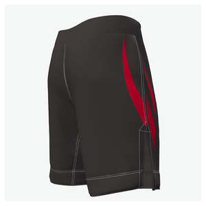 Custom Plain Black Men Fighting Grapple Compression Breathable <b>Quick</b> <b>Dry</b> MMA <b>Shorts</b> - Product Image 3