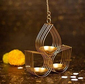 Lotus Gold Tealight Holder Votive Wholesale High Quality for Home and Office Decor Wedding Party Events Decorative made india - Product Image 3
