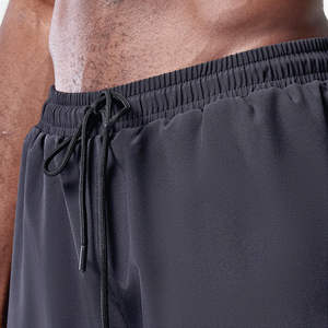 Pantalones cortos de gimnasio para hombre, ligeros, con cierre de cordón, logotipo personalizado, transpirables, para correr y entrenar - Product Image 3