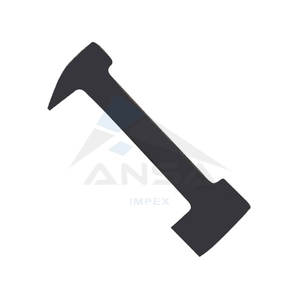 เครื่องมือตัดแต่งกีบม้าสแตนเลสคุณภาพสูง ชุบผงสีดำ แบบสองทาง สำหรับช่างตัดแต่งกีบม้าและสัตวแพทย์ - Product Image 1