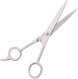 Professional Stainless Steel <b>Hair</b> <b>Cutting</b> <b>Scissors</b> <b>for</b> Men Women Salon Use Straight Thinning Type with Sharp Blunt Blade Tips - Product Image 3
