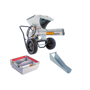 Mélangeur de ciment et de béton électrique robuste MMXR-3221, portable et multi-usages, avec moteur et moteur principal - Product Image 1