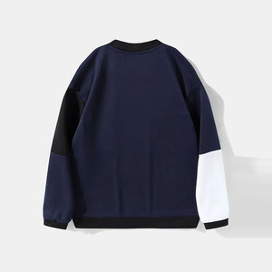 Sweat-shirt coupe-vent en coton avec logo personnalisé Sweat-shirt homme grande taille Sweat-shirt de style unique - Product Image 2