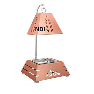 Hand Engraving Pure Brass Gold Plated <b>Catering</b> Serving Chafing Dish Hotel Dinner Party Decoration Food Serving Chafing Dish - Product Image 5