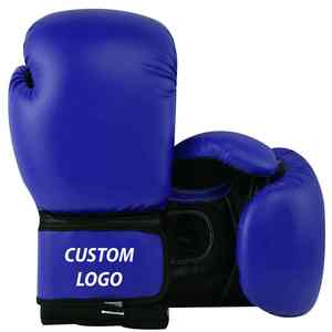 Guantes de Boxeo de Cuero de Alta Calidad Hechos a Medida con su Propio Logotipo Impreso, Profesionales, Transpirables, con Cierre de Gancho y Bucle - Product Image 3