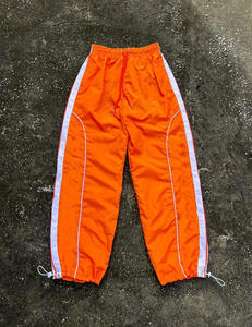 Nuevo personalizado Lose Fitted French Terry Cotton Screen Printed Sweatsuits Wind Breaker Bottom Pants y Baggy Hoodie - Product Image 5