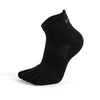 Calcetines atléticos de corte bajo con etiqueta privada personalizada de cinco dedos, malla transpirable, Talón reforzado, dedos de los pies, antiampollas, venta al por mayor, fábrica de Vietnam