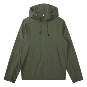 เสื้อแจ็คเก็ตกันลมแบบใหม่สำหรับผู้ชาย ดีไซน์ OEM คุณภาพสูง รับผลิตตามแบบ สกรีนลายแบบซับลิเมชั่น - Product Image 4