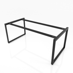 SFBH005-90cmx1.8m Minimalist <b>Office</b> Furniture Wood and Iron 25x50 Assembly-Required Meeting <b>Table</b> 90cm High - Product Image 4