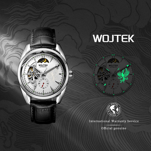 Precio al por mayor Reloj de lujo Relojes automáticos para los hombres Reloj mecánico de cuero genuino - Product Image 6