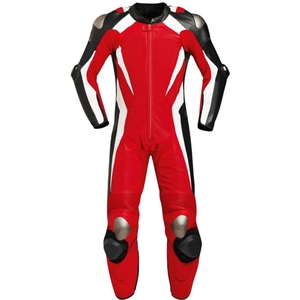 Traje de moto de cuero genuino de suministro directo de fábrica transpirable y a prueba de viento para invierno para traje de moto - Product Image 1