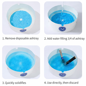 En stock Boîtes en carton jetables à solidification rapide, écologiques et personnalisables pour soins personnels, cendrier, mousse, sable, vente en gros - Product Image 2