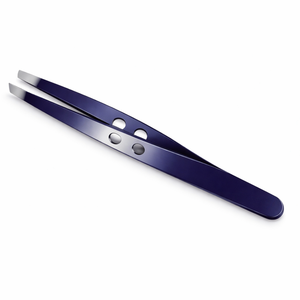 Pinzas Profesionales de Acero Inoxidable de Primera Calidad para Cejas, Punta Inclinada, Duraderas, Herramienta de Belleza para Depilación de Precisión - Product Image 1