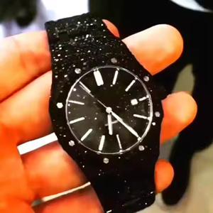 Lujo Hip Hop Moissanite diamante reloj personalizado caja redonda VVS alta calidad Pass Diamond Tester Iced out relojes para hombres - Product Image 6