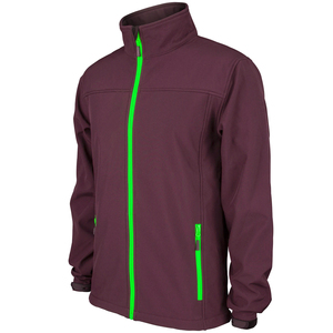 Chaqueta Softshell para Hombre, Ligera, Impermeable y Cortavientos, con Capucha, Forro Polar, Chaqueta para Correr y Senderismo, con Estampado de Logotipo - Product Image 3