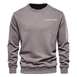 M & F Streetwear Sudadera de algodón de calidad para hombre Casual Color sólido manga larga con capucha Estilo formal Ropa de punto para hombre - Product Image 6