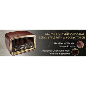 วิทยุออลอินวัน SoundBeast AM/FM เครื่องเล่นซีดี, ช่องต่อบลูทูธ, เล่นและบันทึกผ่าน USB, เล่นผ่านการ์ด SD, ช่องต่อ Aux - Product Image 3