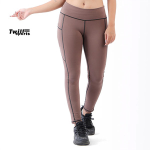 Women's High Waist Workout Leggings Seamless Gym Fitness Yoga <b>Pants</b> Wholesale Supply - Product Image 1