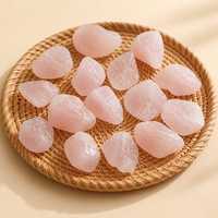 Meilleur Prix – Pierre Brute de Quartz Rose Écologique Gravée, Grand Bol à Grains, Remplissage Personnalisé, Emballage en Vrac pour Boîte Cadeau, Qualité Bureau
