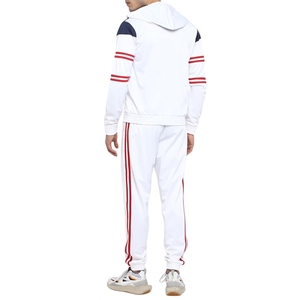 Premium Quality Fully Customized Breathable Outdoor Wear Men Tracksuit 100% Cotton Unisex Tracksuits - Product Image 6
