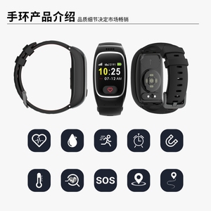 Smartwatch per Anziani con Rilevamento Cadute L16 Pro, GPS, Monitoraggio Frequenza Cardiaca, SPO2, Pressione Sanguigna, Montres Intelligentes con Scheda SIM - Product Image 6