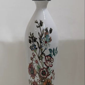 Florero de hierro hecho a mano de calidad antigua, jarrón de Metal decorativo de diseño minimalista para interiores de hogar y Hotel para regalar - Product Image 1