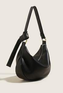 Sacoche latérale en cuir avec sangle réglable - Product Image 2