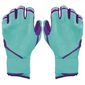 Adult Youth <b>Long</b> Cuff Baseball Softball Batting <b>Gloves</b> High Quality Leather Batting <b>Gloves</b> - Product Image 3