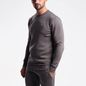 Ensemble OEM de survêtements à capuche et de jogging personnalisés pour hommes lourds Streetwear Survêtements en polaire pour hommes avec logo personnalisé - Product Image 2