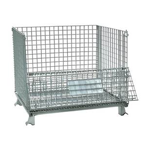 Barbero NS contenedor plegable en malla de alambre galvanizado, capacidad de carga 500-1000 kg - Product Image 1