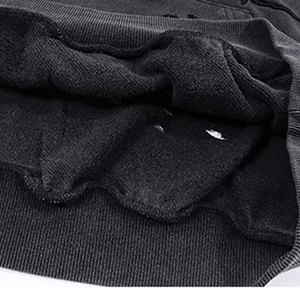 Recién llegado, sudaderas con capucha bordadas de angustia de Color sólido, sudaderas con capucha bordadas transpirables 2025 - Product Image 5