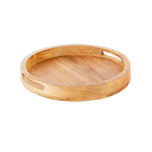 Bandeja de servicio de madera de alta calidad 100%, bandeja de servicio de madera antigua, bandeja de servicio de madera de acacia - Product Image 1