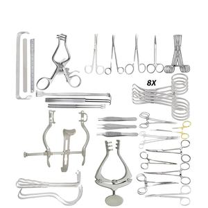Juego de 48 Instrumentos Quirúrgicos para Laparotomía Manual, Aprobado por la CE, Acero Inoxidable de Alta Calidad, Herramientas Quirúrgicas de Clase I - Product Image 2
