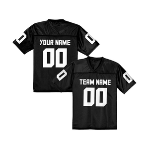 Maillot de football américain personnalisé, taille plus, impression numérique, maillot de football en mesh respirant - Product Image 1