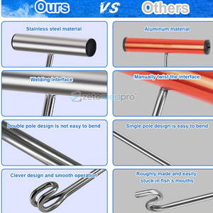 Extracteur d'hameçons de pêche facile pour les pêcheurs débutants et experts, outil compact pour retirer les hameçons de pêche pour les voyages - Product Image 5