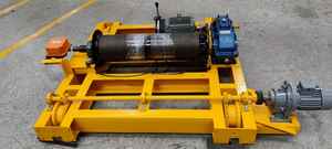 Heavy Duty 3 MT Cangrejo Cabrestante Manual Manejo de materiales Elevación Polipasto de engranajes industriales Equipo de polea para uso en fábrica - Product Image 4