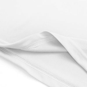 T-shirt de golf pour homme, manches courtes, design classique, coton extensible, couleur unie, anti-froissement, personnalisable, broderie - Product Image 6