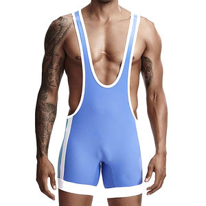 Nuevo Diseño 2026, Singlet de Lucha Libre para Adultos, Ropa de Artes Marciales de Poliéster/Spandex - Product Image 2