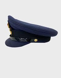 Chapeau officiel de la RAAF en bleu foncé avec broderie à la main et badges Royal Patches - Product Image 4