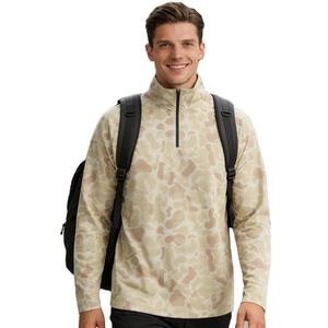 Nouveau Sweat-shirt à Capuche Décontracté pour Homme, Col Montant, Fermeture Éclair Courte, Séchage Rapide, Haute Qualité, Durable et Respirant, Style Streetwear - Product Image 2