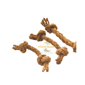 Juguete Masticable de Cuerda de Coco Hecho a Mano VietChoice, Material Sostenible, Tamaño Pequeño, Limpieza Dental, Uso Diario, Perros, Gatos, Uso Interior/Exterior - Product Image 5