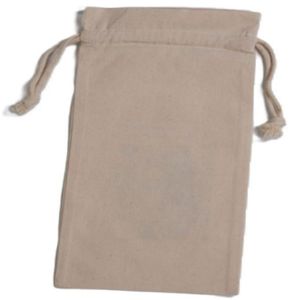 Logo personnalisé réutilisable cadeau 100% coton sac à cordon pour l'épicerie mode personnalisé bio toile ficelle pochette - Product Image 6