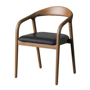 Meubles de salon d'intérieur de Style de luxe moderne nordique bar d'hôtel <span class=keywords><strong>fauteuil</strong></span> de jambe en bois de frêne massif Schmitt en <span class=keywords><strong>teck</strong></span> blanc - Product Image 3
