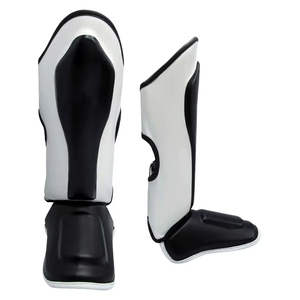 Protector de Espinilla de Cuero 2026, Equipo de Boxeo Personalizado, Protección Ligera, Gran Venta, Precio Bajo, Hecho en Pakistán - Product Image 4