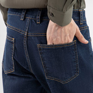 Wholesale Custom <b>Denim</b> Pants High Quality Casual Jeans <b>Men's</b> Solid Jeans <b>for</b> <b>Men</b> Elastic Pant <b>Men</b> <b>Denim</b> Pants - Product Image 6