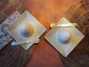 แม่ของช้อนมุก-ช้อนสง่างาม, แม่ธรรมชาติของช้อนมุกสำหรับกวน, แฮนด์เมดแม่ของช้อนมุกสำหรับขนมหวาน - Product Image 4