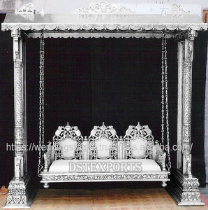 ไม้สัก jhoola ไม้สำหรับห้องนั่งเล่นเฟอร์นิเจอร์บ้านเฉพาะชุด oonjal ในราคาที่ดีที่สุด - Product Image 5