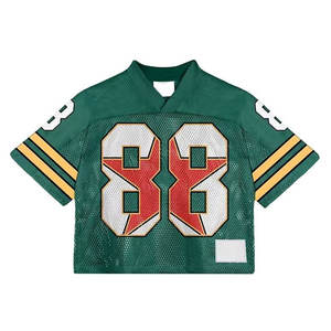 Camiseta Deportiva Retro de Hockey y Fútbol para Hombre, Transpirable, Talla Grande, Manga Corta, Diseño Atlético Vintage, Estilo Retro de Equipo - Product Image 1